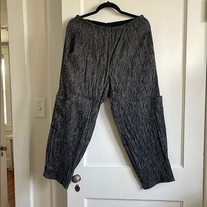 Porto - lot of Japanese seersucker lantern Pants with size pocket size 3